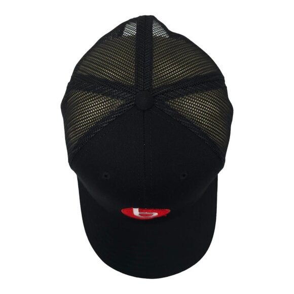 Beats Dr Dre Embroidered Logo Black Mesh Trucker Snapback Hat Cap America - Picture 6 of 13